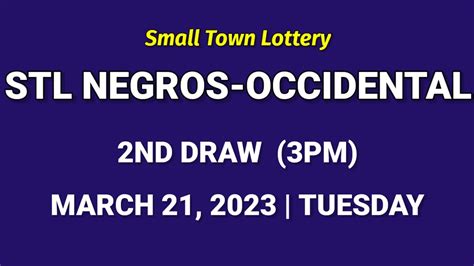 stl negros result|STL RESULT TODAY .